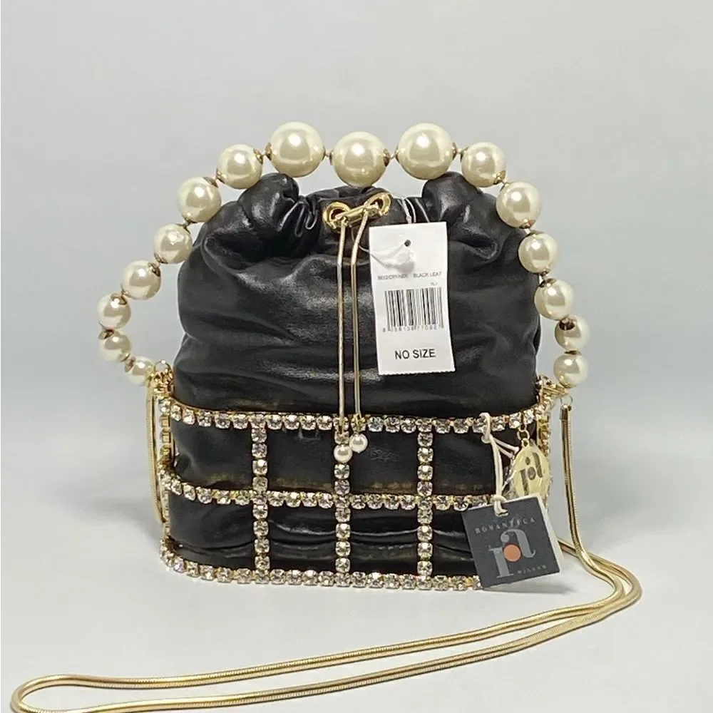 Rosantica Holli Embellished Convertible Bucket Bag
